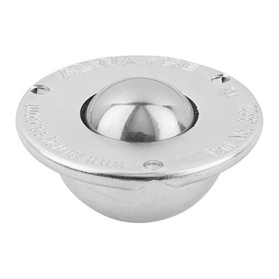 KUGELROLLE, FORM:C STAHL, KOMP:EDELSTAHL von Kipp