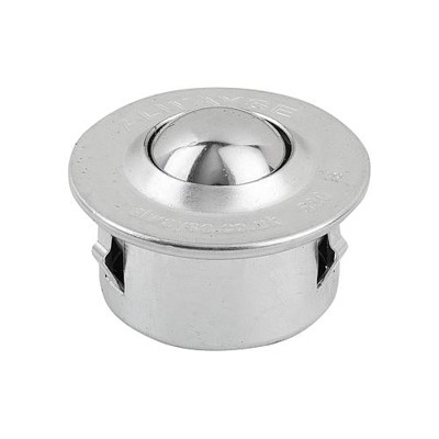 KUGELROLLE MIT BEFESTIGUNGSELEMENT, FORM:C STAHL, KOMP:EDELSTAHL von Kipp