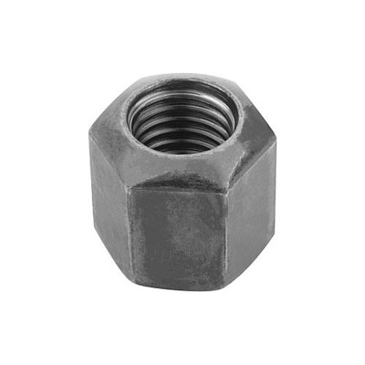 SECHSKANTMUTTER 1,5D HOCH DIN6330, M36, SW=55, VERGÜTUNGSSTAHL 10 BLANK (SCHWARZ) von Kipp