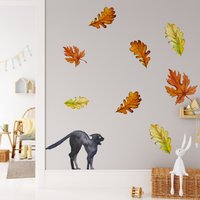 Halloween Kinder Wandaufkleber - Kinderzimmer Aufkleber Für Wanddekoration Vinyl Aufkleber, Abnehmbare Wandkunst, Gruseliges Geschenk von KiraArtDecals