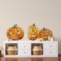 Herbst Halloween Aufkleber - Saisonale Für Kinderzimmer Oder Wanddekoration Geschenk Sie Abstrakte Wandkunst, Die von KiraArtDecals