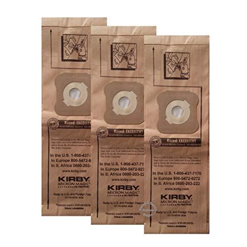 Kirby Original Filterbeutel **Micron Filter** Herstellungsserie G4 - G5 von Kirby