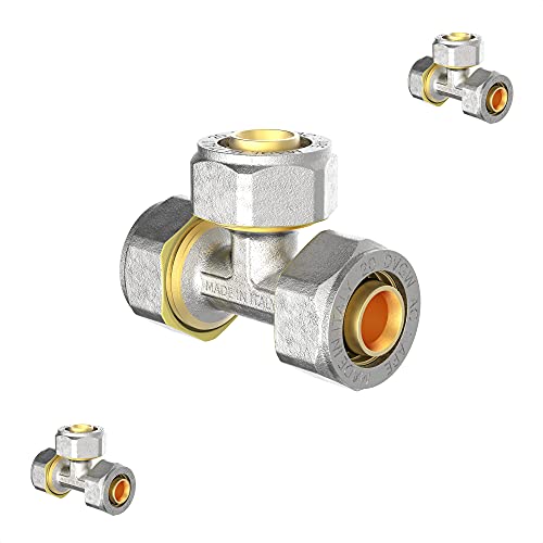 KIRCHHOFF | MSVR Rohr | 3er Set | Klemmringverschraubung 16 mm | Aluverbundrohr | für Heizung | Fußbodenheizung | DVGW zertifiziert | Trinkwasser geeignet | Made in Europe | 3 Stück von Kirchhoff