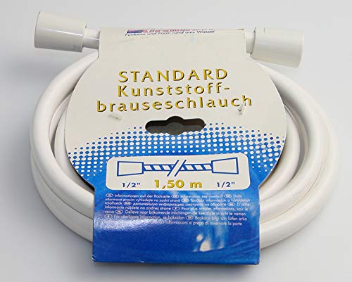 Kirchhoff Brauseschlauch | Brause- und Duschsysteme | Duschkopfschlauch | Duschschlauch | Weiß | 150 cm Kirchhoff Brauseschlauch | Brause- und Duschsysteme | Duschkopfschlauch | Duschschlauch | Weiß | 150 cm von Kirchhoff