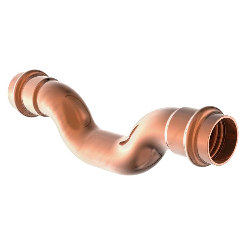 Kirchhoff CU-Überspringbogen 2 Muffen Blank 22 mm von Kirchhoff