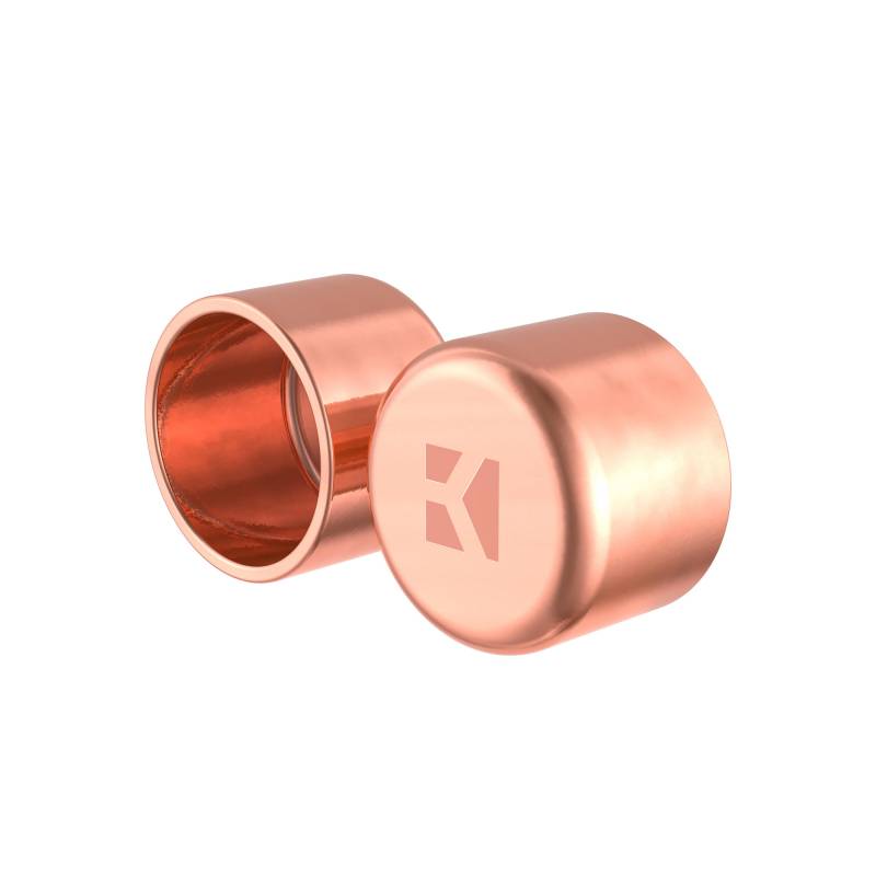 Kirchhoff Kupfer-Endkappen 2 Stück Ø 18 mm von Kirchhoff