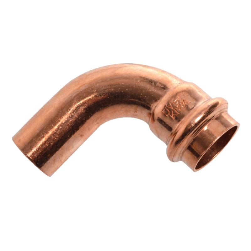 Kirchhoff Kupferrohrbogen 90° blank Ø 15 mm, 1 Muffe Kirchhoff Kupferrohrbogen 90° blank Ø 15 mm, 1 Muffe von Kirchhoff