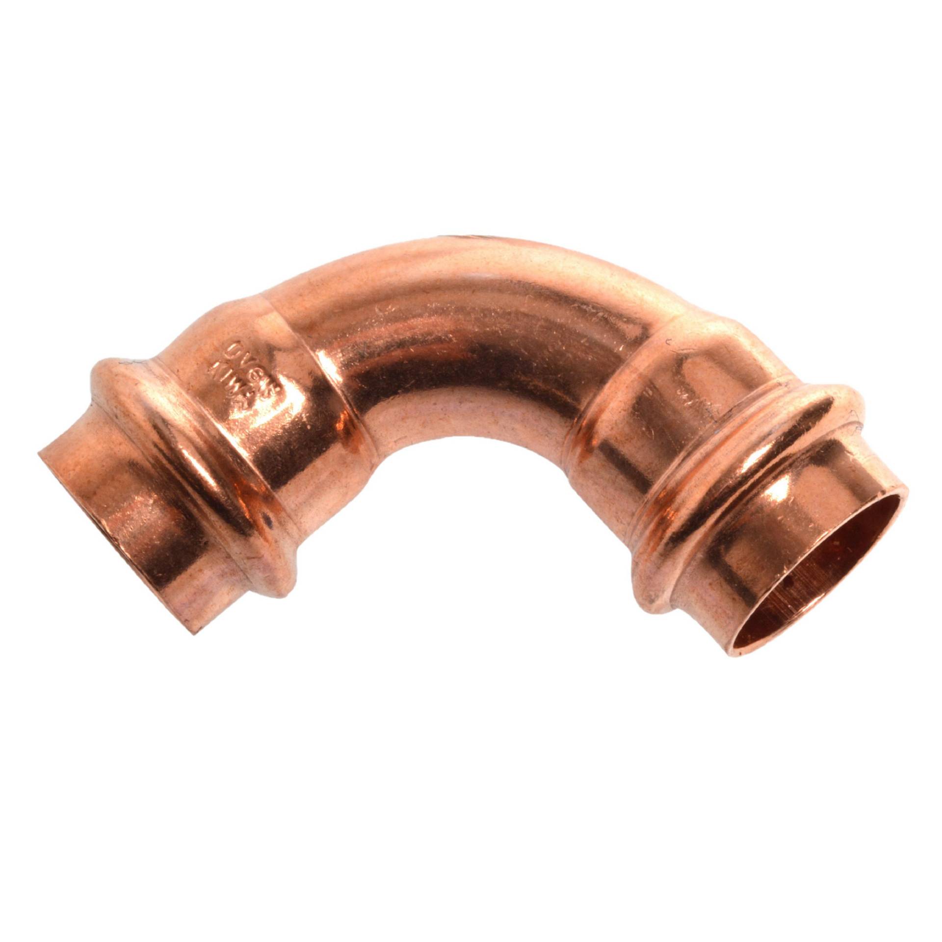 Kirchhoff Kupferrohrbogen 90° blank Ø 18 mm, 2 Muffen Kirchhoff Kupferrohrbogen 90° blank Ø 18 mm, 2 Muffen von Kirchhoff