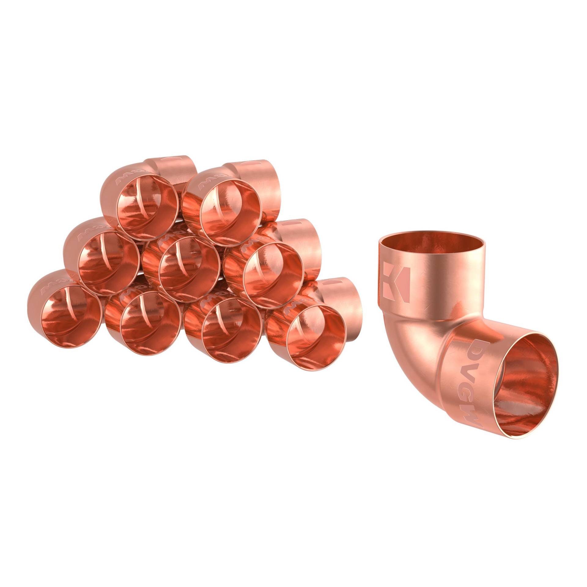 Kirchhoff Muffen 90° Winkel Kupfer Ø 18 mm 10 Stück Kirchhoff Muffen 90° Winkel Kupfer Ø 18 mm 10 Stück von Kirchhoff