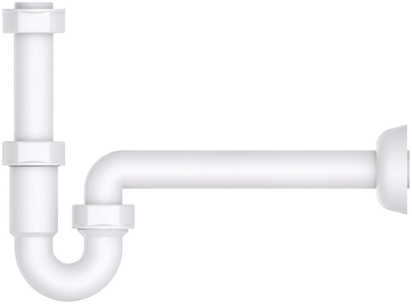 Kirchhoff Siphon, (1-tlg), Röhrensiphon, Weiß, 1 1/4 x 32 mm" von Kirchhoff