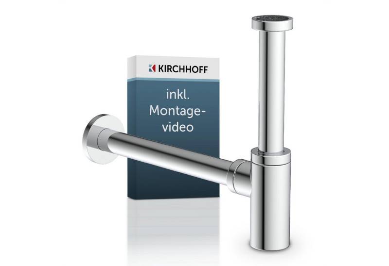 Kirchhoff Siphon, Röhrensiphon, Chrom, 1 1/4" x 32 mm von Kirchhoff