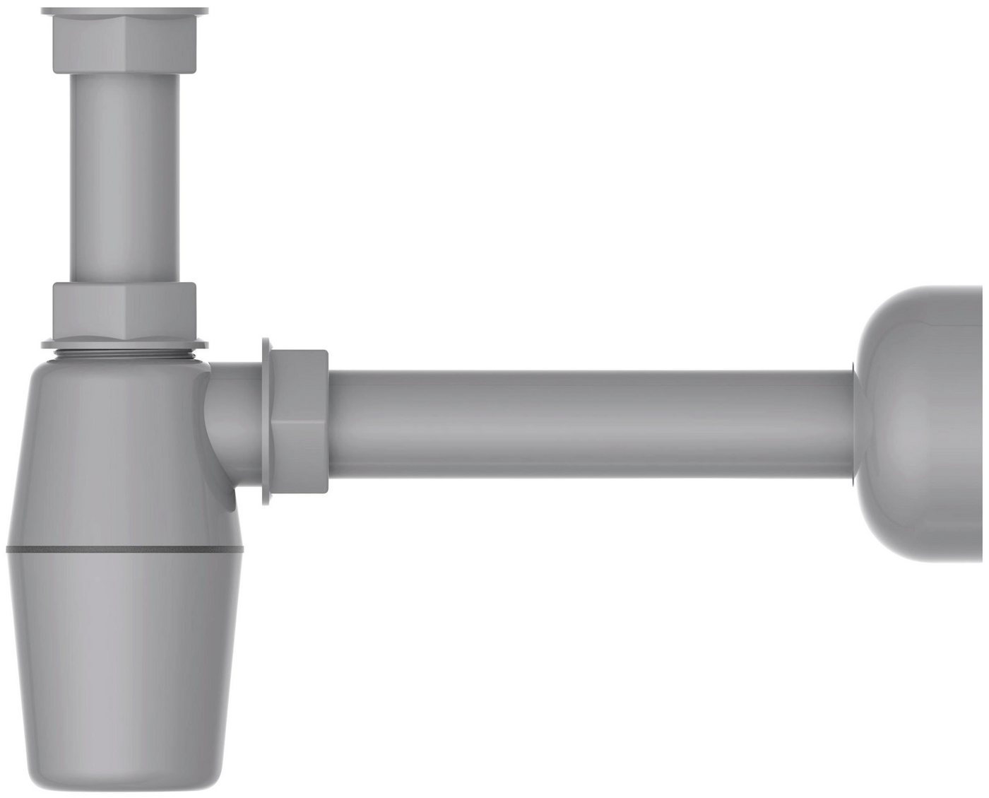 Kirchhoff Siphon ECO Save, (Set), Ablaufgarnitur für Waschbecken und Waschtisch von Kirchhoff