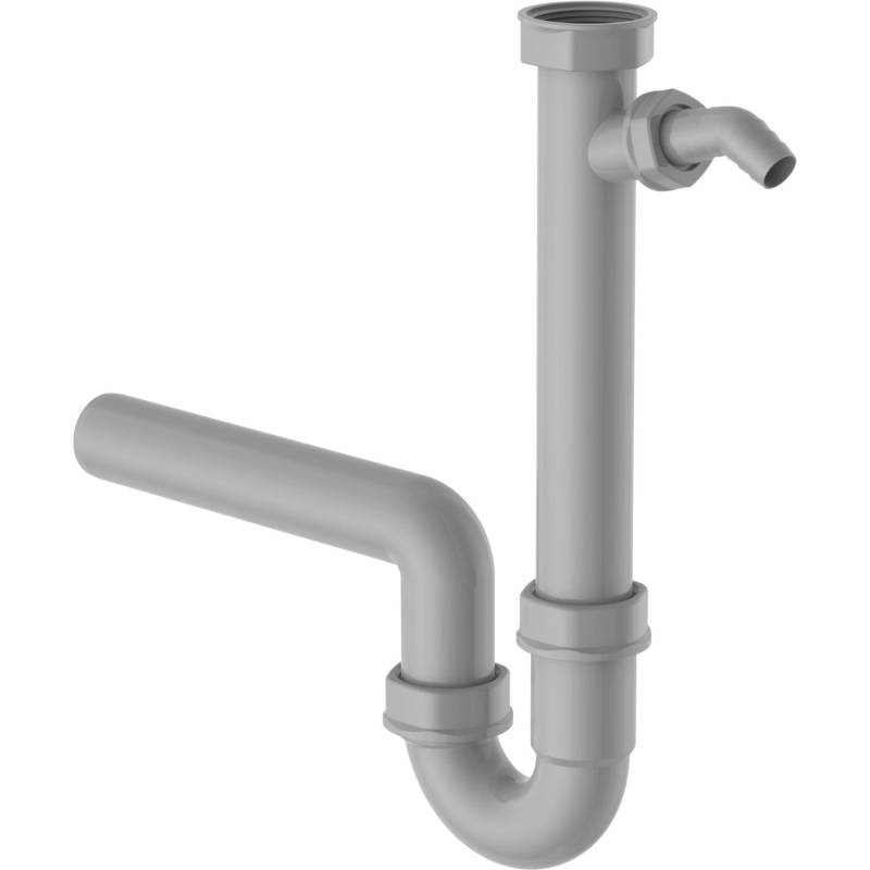 Kirchhoff Siphon Küchenspüle Eco Save 40 mm aus recyceltem Kunststoff-Anschluss von Kirchhoff