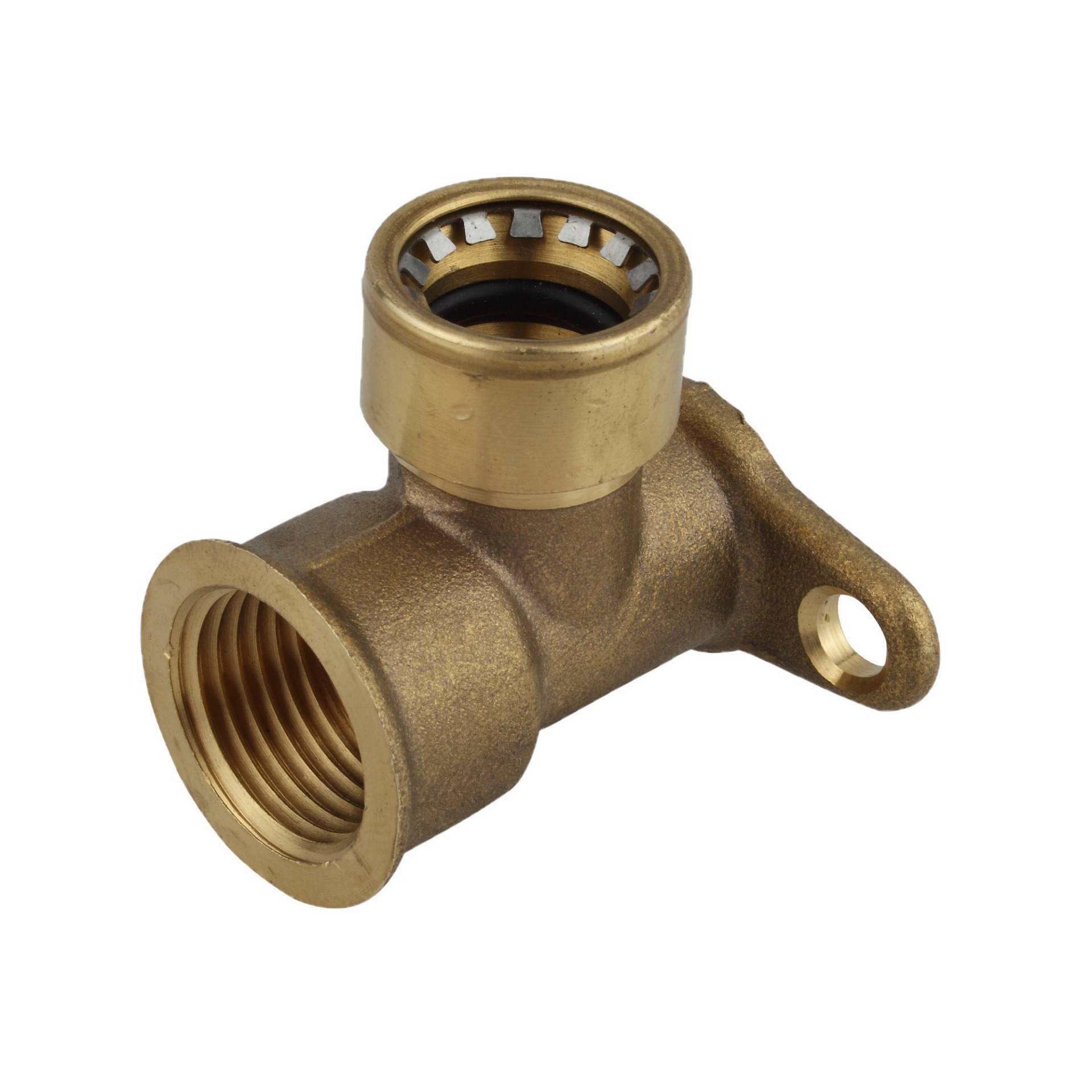 Kirchhoff Wandscheibe Messing blank Ø 15 mm x 1/2" Innengewinde Kirchhoff Wandscheibe Messing blank Ø 15 mm x 1/2" Innengewinde von Kirchhoff