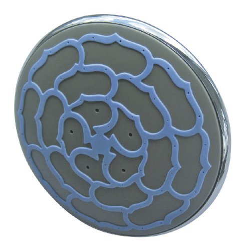 Kopfbrause Pure Rain Fiji | Mit Schmutzfangsieb | 62 Düsen | 15 cm | Chrom von Kirchhoff