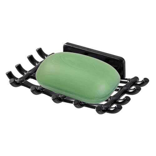 Duschseifenschale zur Wandmontage, Seifenhalter für die Dusche - Rattan-Duschseifenhalter | Bohrfreier, platzsparender selbstklebender Seifenhalter für Duschraum, Badewanne, Wäscheschwamm, Geschirrspü Duschseifenschale zur Wandmontage, Seifenhalter für die Dusche - Rattan-Duschseifenhalter | Bohrfreier, platzsparender selbstklebender Seifenhalter für Duschraum, Badewanne, Wäscheschwamm, Geschirrspü von Kirdume