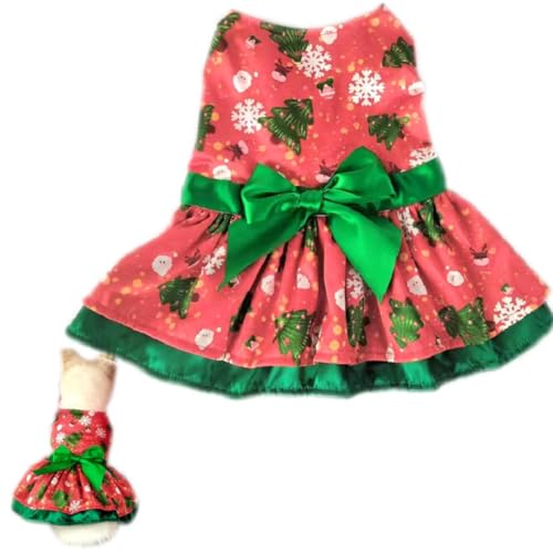 Kirei Sui Weihnachtsbaum-Partykleid für kleine Welpen, Haustiere, Hunde, Katzen, Urlaub, Tutu, Rot, Größe L Kirei Sui Weihnachtsbaum-Partykleid für kleine Welpen, Haustiere, Hunde, Katzen, Urlaub, Tutu, Rot, Größe L von Kirei Sui