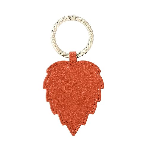 Kireida® magnetische Reise-Hut-Clip, Magnetischer Handtaschenhalter für Hüte, Sonnenhüte, Baseballkappen, Schals und mehr - PU Leder, Multifunktional, orange von Kireida