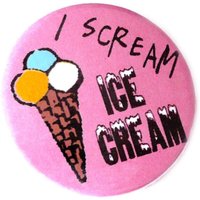 Button, Magnet, Taschenspiegel Oder Flaschenöffner. Ice Cream von KirschbluetenTsunami