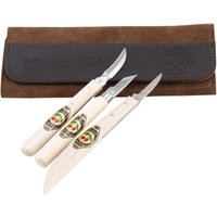 Kirschen - Tools 3307000 Set of schnitzmesser im Sämischlederetui of von Kirschen