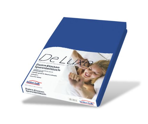 KIRSTEN BALK DE LUXE ZWIRN-ELASTHAN SPANNBETTLAKEN ROYAL 180X200 bis 200X220 CM SPANNBETTTUCH DELUXE BETTLAKEN LAKEN von Kirsten Balk