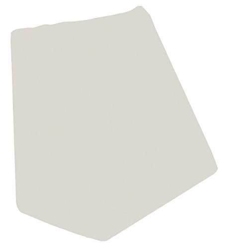 Kirsten Balk Keilkissen + passenden Bezug 30x50x60 cm Q2 Jersey Exklusiv 100% feinste Baumwolle mit 150 gr/m2 Farbe (00 Weiss) von Kirsten Balk