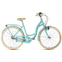 DaCapo City-Bike Milano 157C 28 Zoll Rahmenhöhe 51 cm 3 Gänge türkis türkis ca. 28 Zoll von DaCapo