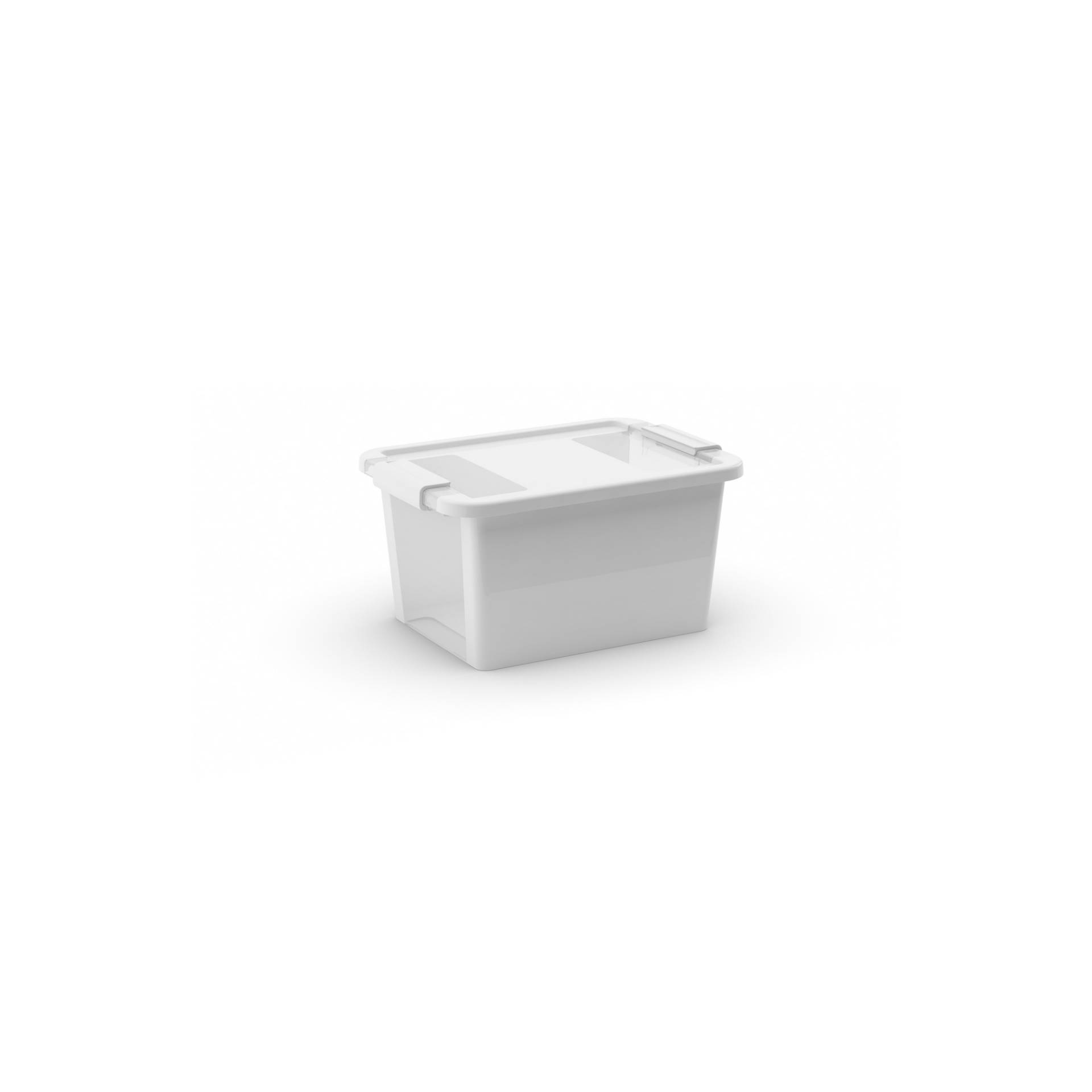 KIS Aufbewahrungsbox 'BI Box S' weiß / transparent 11 l 36,5 x 26 x 19 cm von Kis