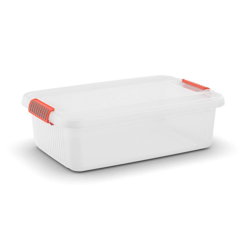 KIS Aufbewahrungsbox 'K Latch M' transparent 18 x 39 x 59 cm 28 l von Kis