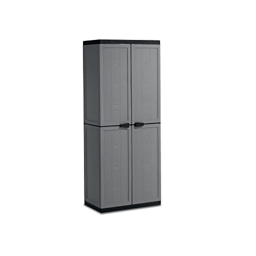 Kis Kunststoffschrank "Jolly utility", 1 Stück, dunkelgrau/schwarz, 9734000 0444 01 von Keter
