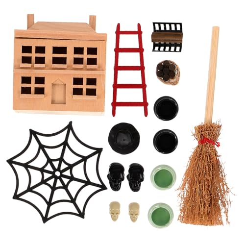 1Satz Halloween Halloween Requisiten für Puppenhaus und DIY Dekoration Verzierungen für Minigärten und von Kisangel