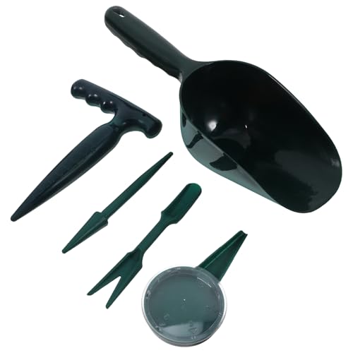 Kisangel 1 Satz Erde Schaufel Pflanzdibber Garten Digging Tool für Präzises Pflanzen und Umpflanzen für Töpfe und Gemüseanbau Kisangel 1 Satz Erde Schaufel Pflanzdibber Garten Digging Tool für Präzises Pflanzen und Umpflanzen für Töpfe und Gemüseanbau von Kisangel