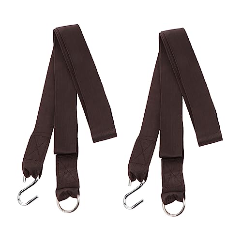 Kisangel 1 Satz Hängematten Befestigungsseil Teiliges Nylon Mit S Haken Robuste Aufhängeschnüre Für Schaukeln Und Outdoor Aktivitäten Für Bäume Und Garten 4 Stück Kisangel 1 Satz Hängematten Befestigungsseil Teiliges Nylon Mit S Haken Robuste Aufhängeschnüre Für Schaukeln Und Outdoor Aktivitäten Für Bäume Und Garten 4 Stück von Kisangel