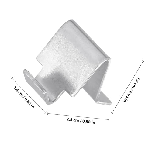 Kisangel 10 Stück Teiliges Metall Fachboden Clips aus Eisen Verstärkte Halterungen für Schränke und Aktenschränke Robuste und Langlebige Einlegebodenhalterungen Einfache Montage Kisangel 10 Stück Teiliges Metall Fachboden Clips aus Eisen Verstärkte Halterungen für Schränke und Aktenschränke Robuste und Langlebige Einlegebodenhalterungen Einfache Montage von Kisangel