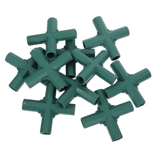 Kisangel 10 Stück Teiliges PVC Kunststoff Gartenverbinder Kreuzstück für Gewächshausrahmen Wetterbeständige Wasserversorgung Kompatibel mit Schlauchanschlüssen Kisangel 10 Stück Teiliges PVC Kunststoff Gartenverbinder Kreuzstück für Gewächshausrahmen Wetterbeständige Wasserversorgung Kompatibel mit Schlauchanschlüssen von Kisangel