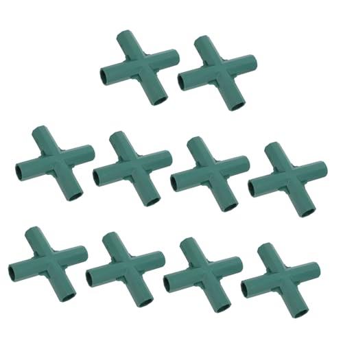 Kisangel 10 Stück Teiliges PVC Vierfach verbindungsstück Wetterfester Rohrverbinder für Gewächshausrahmen und DIY Gartenmöbel Robust Beschichtet Einfache Installation Kompatibel mit Kisangel 10 Stück Teiliges PVC Vierfach verbindungsstück Wetterfester Rohrverbinder für Gewächshausrahmen und DIY Gartenmöbel Robust Beschichtet Einfache Installation Kompatibel mit von Kisangel