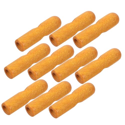 Kisangel 10 Stück Teiliges Regenschirm Ersatzteile Sunshade Schirmspitzen mit Verspielten Anhängern Lange Griffe für Sicheren Halt Kindgerecht Attraktive Bunte Schirmzubehör von Kisangel