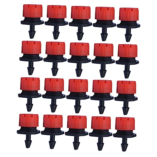 Kisangel 100 Stück Einstellbare Bewässerungsdüsen Tropfkopf aus Robustem für Garten Hochbeete Blumen und Rasenbewässerung mit Löchern zur Flussregulierung Kisangel 100 Stück Einstellbare Bewässerungsdüsen Tropfkopf aus Robustem für Garten Hochbeete Blumen und Rasenbewässerung mit Löchern zur Flussregulierung von Kisangel