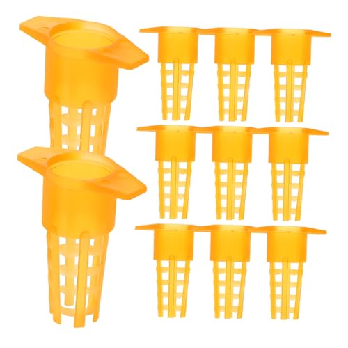 Kisangel 100 Stück Teiliges Bienenkäfig Schutzabdeckungen Apiculture Cell Protector Imkereibedarf Bienenzucht Werkzeug für Bienenköniginnenkäfige Rahmenmontage Kisangel 100 Stück Teiliges Bienenkäfig Schutzabdeckungen Apiculture Cell Protector Imkereibedarf Bienenzucht Werkzeug für Bienenköniginnenkäfige Rahmenmontage von Kisangel