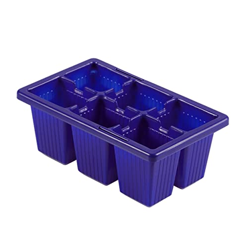 Kisangel 10stücke Sprouter Tray Mit Blaues Anzucht-tablett Für Effektives Von Samen Für Gartenliebhaber Und Microgreens-anbau von Kisangel
