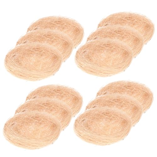 Kisangel 12 Stück Teiliges Künstliche Vogelnester aus Langlebigem Naturfaden Rustikale Gartendeko für Tisch Baum Vogelkäfig Vielseitige Dekoration für Garten Party Hochzeit und Ostern Kisangel 12 Stück Teiliges Künstliche Vogelnester aus Langlebigem Naturfaden Rustikale Gartendeko für Tisch Baum Vogelkäfig Vielseitige Dekoration für Garten Party Hochzeit und Ostern von Kisangel