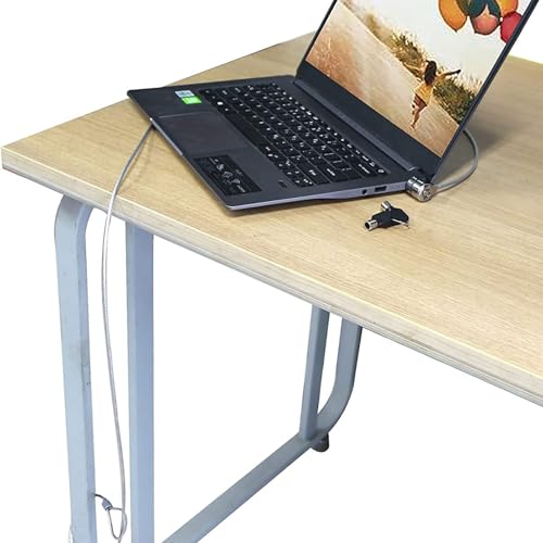 Kisangel 2 Sätze Laptop Sicherungskabel mit Schlüssel Robustes Stahlseil Schloss Kompatibel Einfache Installation Diebstahlschutz für Notebooks und Tablets im Outdoor Einsatz Kisangel 2 Sätze Laptop Sicherungskabel mit Schlüssel Robustes Stahlseil Schloss Kompatibel Einfache Installation Diebstahlschutz für Notebooks und Tablets im Outdoor Einsatz von Kisangel