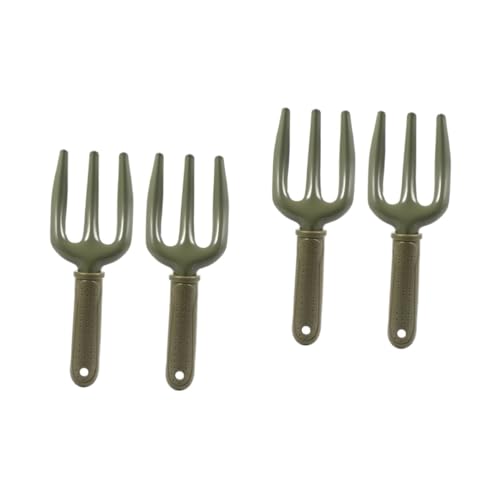 Kisangel 2 Sätze Teiliges Gartenwerkzeug Robuste Unkrautgabel Ergonomischem Holzgriff Für Blumen Und Gemüseanpflanzung Langlebig Und Komfortabel Anwendung 2 Stücke * 2 von Kisangel
