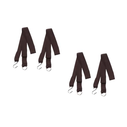 Kisangel 2 Sätze Teiliges Hängematten Befestigungsriemen Nylon Mit S Haken Baum Schaukelgurt Installieren Wetterfest Für Garten Und Outdoor Aktivitäten 4 Stücke * 2 Kisangel 2 Sätze Teiliges Hängematten Befestigungsriemen Nylon Mit S Haken Baum Schaukelgurt Installieren Wetterfest Für Garten Und Outdoor Aktivitäten 4 Stücke * 2 von Kisangel