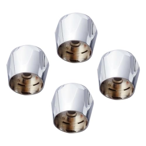 Kisangel 2 Sätze Wasserhahn Griffknopf Abs Kunststoff Heiß kalt Handrad Ersatzteile für Küchen Badarmaturen Einfache Montage Langlebig Robust von Kisangel