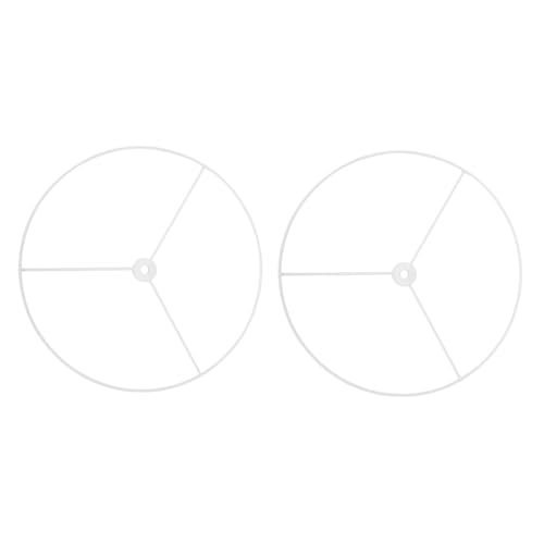 Kisangel 2 Stück Deckenlampe Metallrahmen Weiß Korrosionsbeständig DIY Lampenschirm Halterung Kronleuchter Aufhängung Ersatz für Pendelleuchte Kisangel 2 Stück Deckenlampe Metallrahmen Weiß Korrosionsbeständig DIY Lampenschirm Halterung Kronleuchter Aufhängung Ersatz für Pendelleuchte von Kisangel