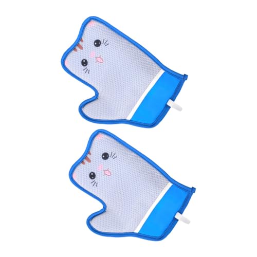 Kisangel 2 Stück Elektrostatische Haustierpflegehandschuhe Wiederverwendbare Waschbare Katzen Hundehaarentferner mit Massagefunktion für Kleidung Sofa Teppich Möbel Gardinen Kisangel 2 Stück Elektrostatische Haustierpflegehandschuhe Wiederverwendbare Waschbare Katzen Hundehaarentferner mit Massagefunktion für Kleidung Sofa Teppich Möbel Gardinen von Kisangel