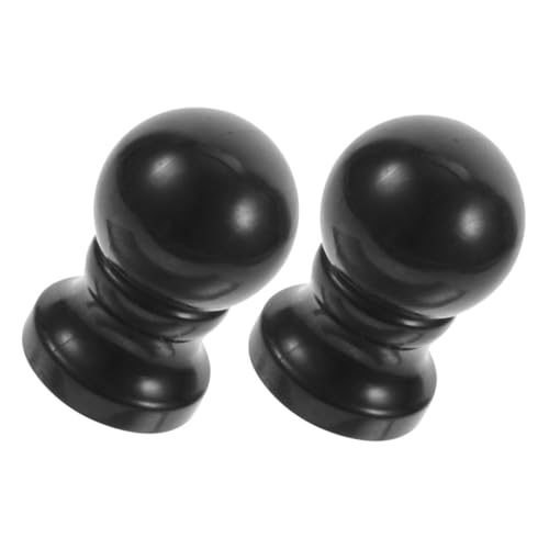 Kisangel 2 Stück Flagpole Topper Kugelkopf aus Kunststoff Drehbar für Freie Flaggenbewegung Kleine Flaggenmast Spitze mit Polierter Oberfläche Installieren Passend für Garten und von Kisangel