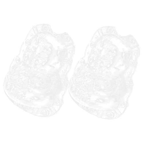 Kisangel 2 Stück Geformte Wachstumsform Melonenform Transparente Pfirsichform Klare Obstform Obstform Gurkenform Früchte Obstanbauformer Transparenter Formkunststoff von Kisangel