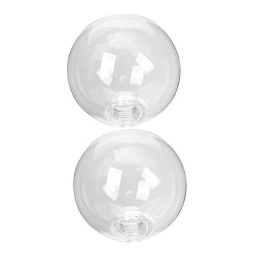 Kisangel 2 Stück Glas Lampenschirm Ersatz Transparent Kugel Ømm Fassung Deckenlampe Pendelleuchte Lampenabdeckung Glas Ersatzglas Kisangel 2 Stück Glas Lampenschirm Ersatz Transparent Kugel Ømm Fassung Deckenlampe Pendelleuchte Lampenabdeckung Glas Ersatzglas von Kisangel